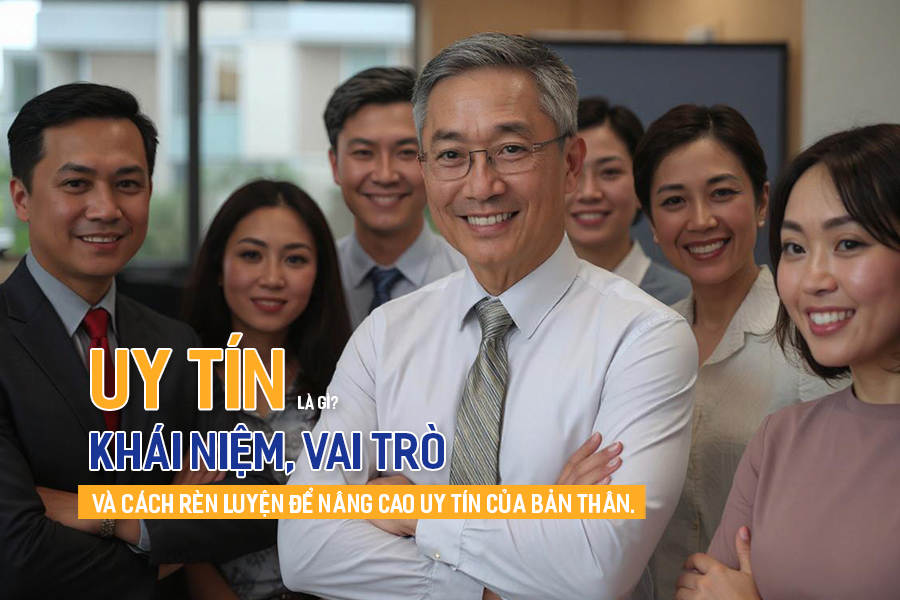 Uy tín là gì? Khái niệm, vai trò và cách rèn luyện để nâng cao uy tín của bản thân.
