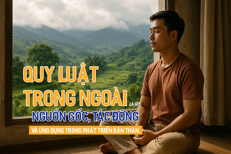 Quy luật Trong Ngoài là gì? Nguồn gốc, tác động và ứng dụng trong phát triển bản thân.